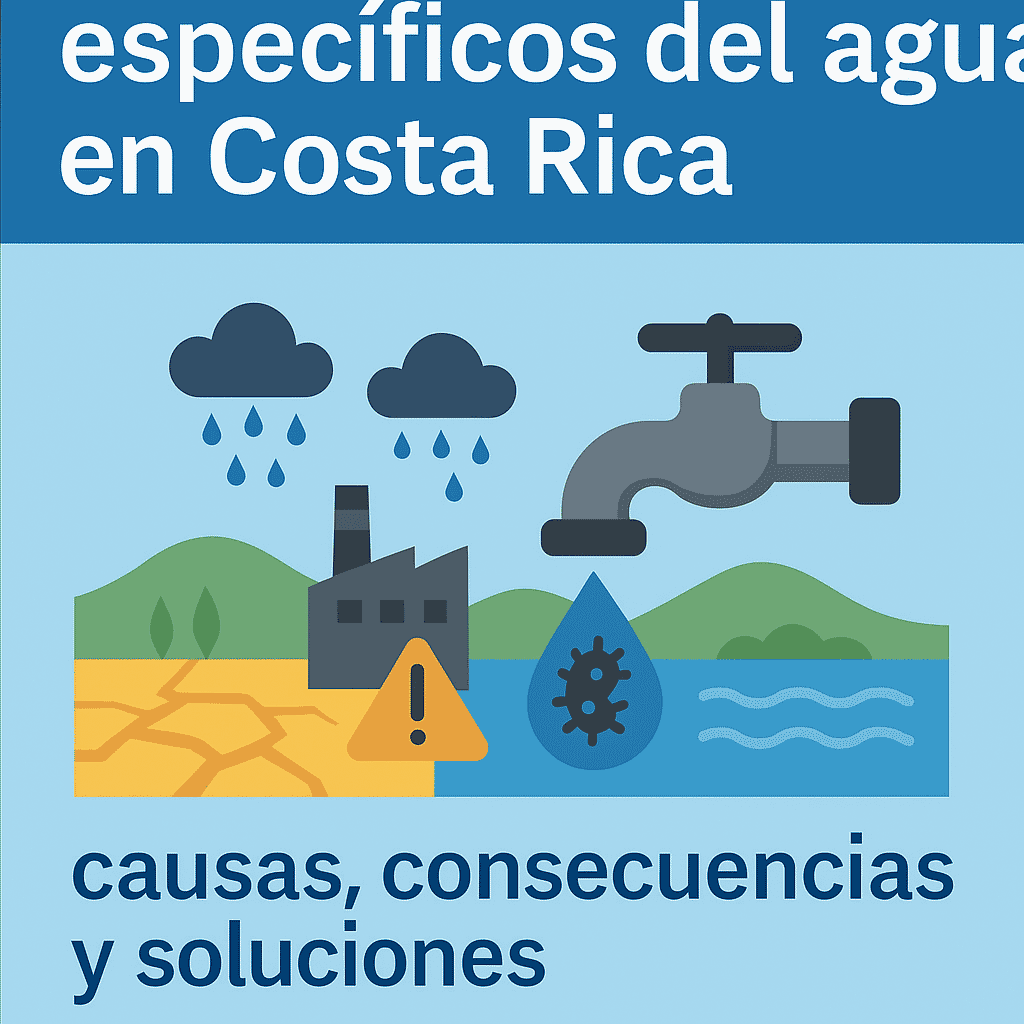 Problemas específicos del agua en Costa Rica Problemas específicos del agua en Costa Rica